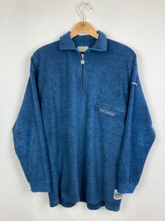 “Attack” fleece half-zip sweater (M)