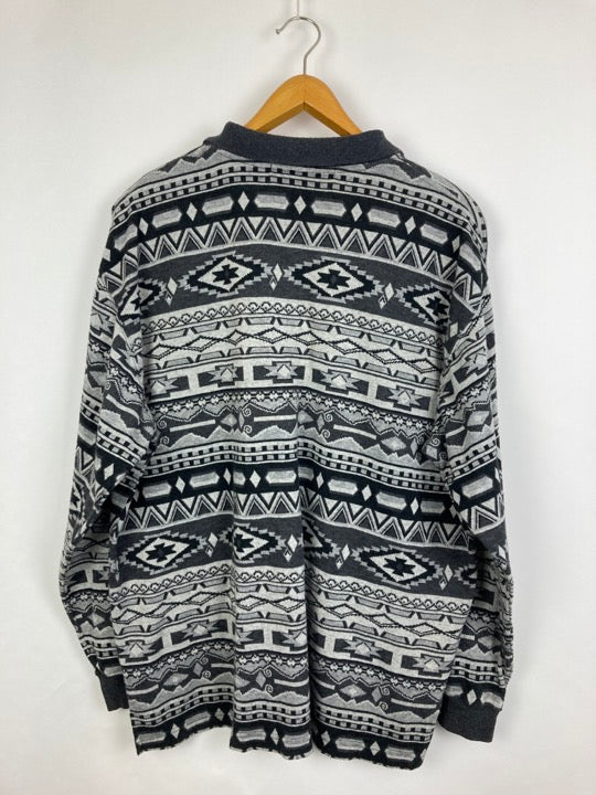 Berto Lucci button sweater (M)