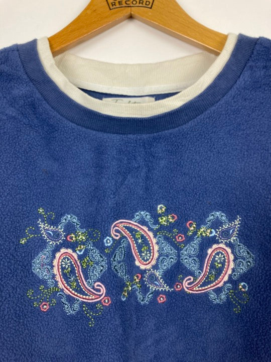 Embroidered Fleece Sweater (L)