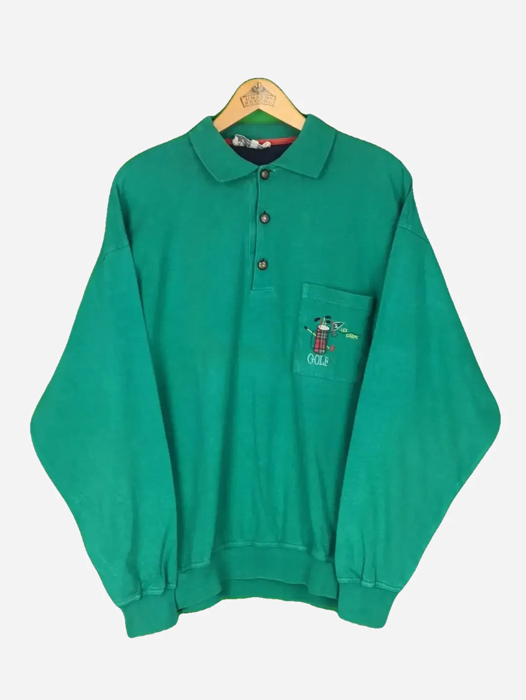 Golf Button Sweater (M)