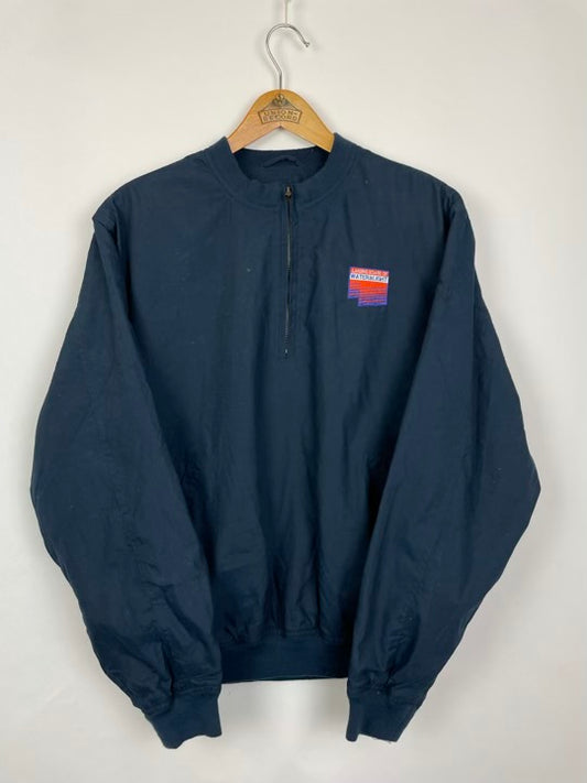 “Water &amp; Light” half-zip windbreaker (S)