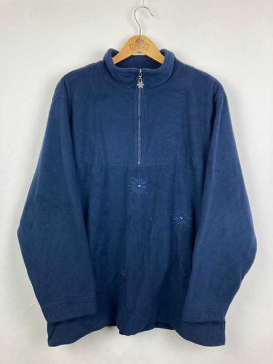 Snowflake Fleece Sweater (XL)