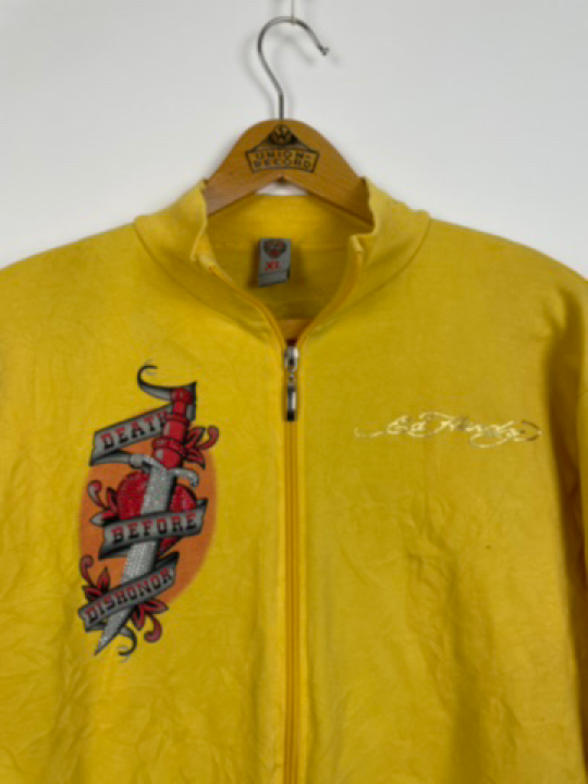 Y2K Ed Hardy Zip Jacket (M)