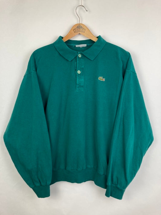 Lacoste button sweater (M)