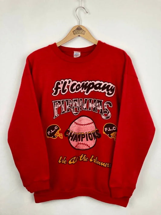 Piranhas Baseball Sweater (S)