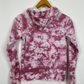 Y2K Batik Mudd Zip Hoodie (S)