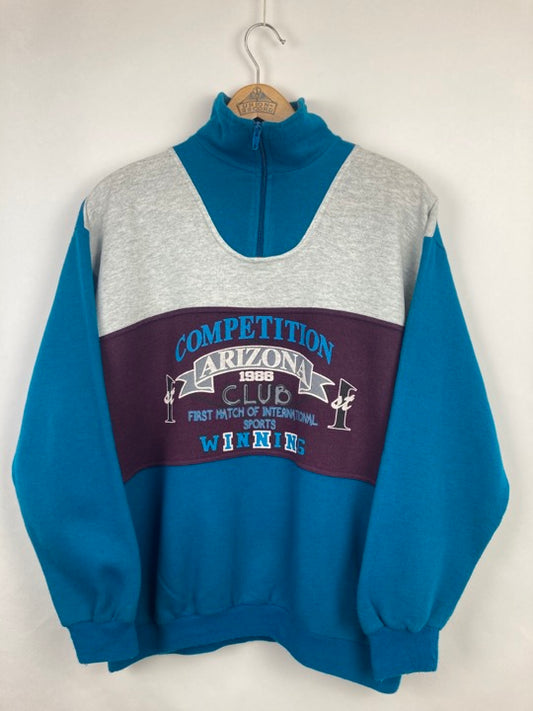 “Arizona” half-zip sweater (M)